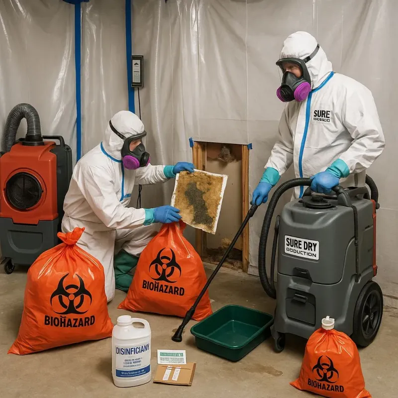 Contaminated Water Handling Protocols process in Floresville, TX