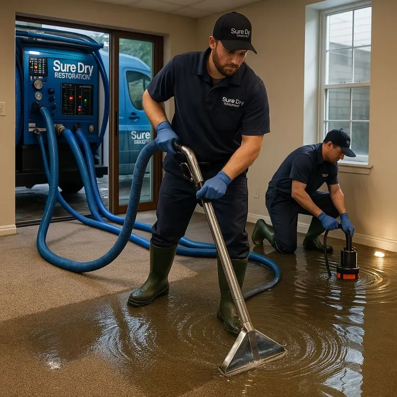 Water Extraction and Removal process in Floresville, TX